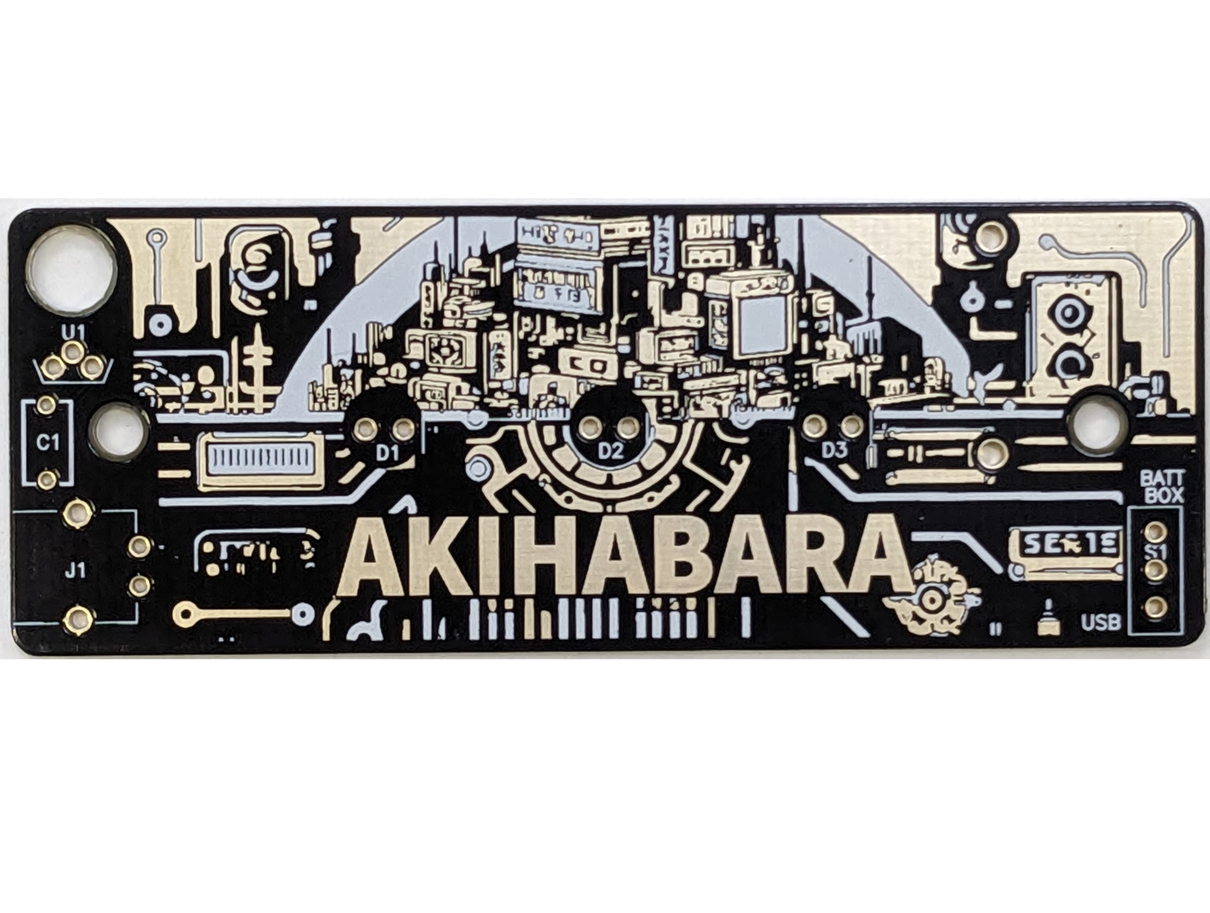 ｶｺｲｲ!]点滅LED付・基板マグネット(完成品・キット) | 【特設